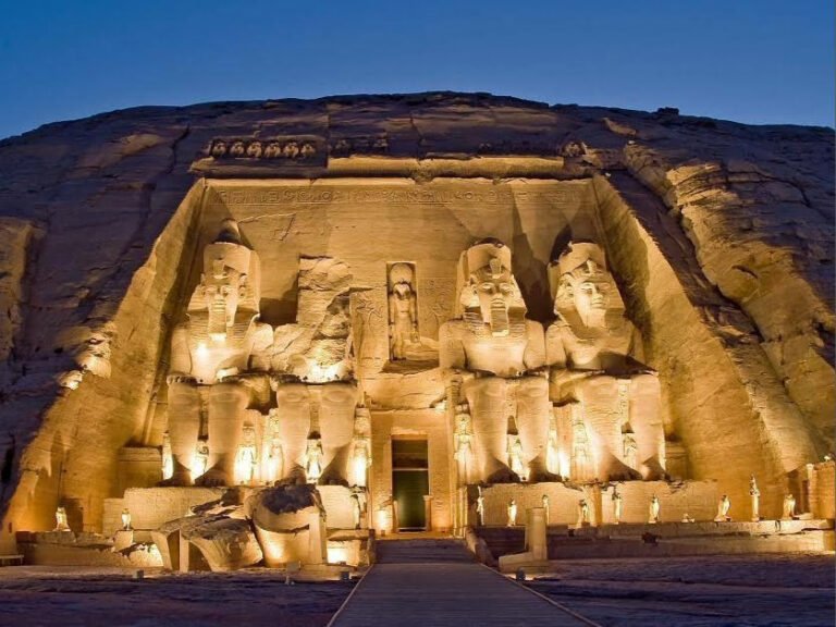 The Temple of Abu Simbel