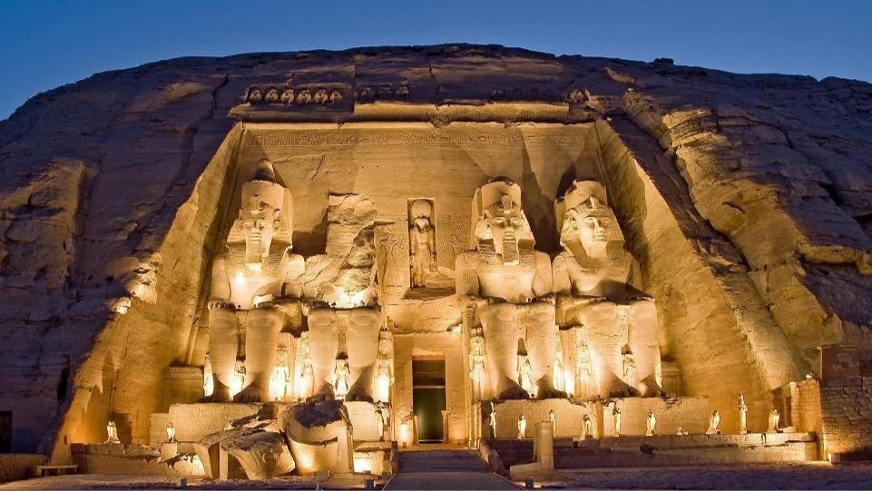 locais históricos entre Aswan e Abu Simbel